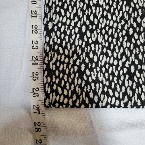 BANANA Republic Black Off-White Slim Fit Pants Size 2S Mint Condition - Picture 8 of 11